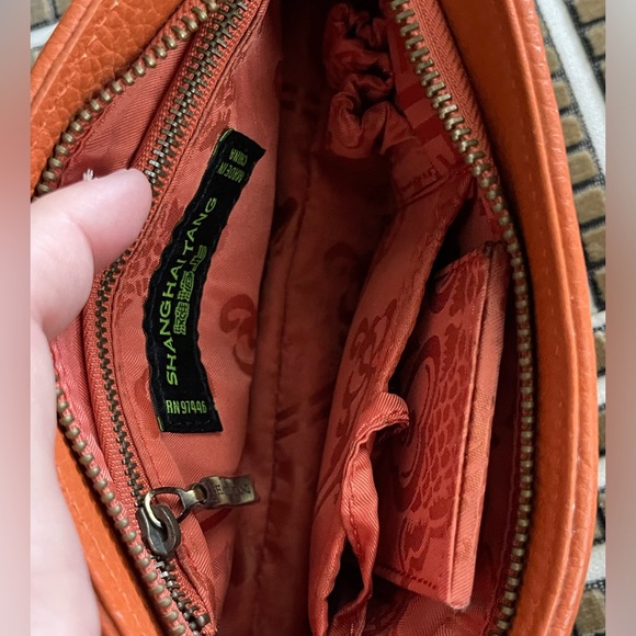 Shanghai Tang Clutch With Leather & Stone Detail - Picture 7 of 9